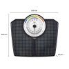 Mechanická analogová osobní váha WEBBER BMI 180 kg - rozměry