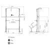 Multipress Marbo Sport MS-U117 2.0 rozmery