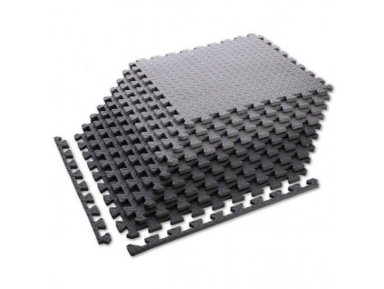 Védőszőnyeg puzzle HMS Premium MP12 sötétszürke