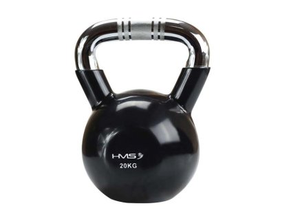 HMS KTC20 Kettlebell krómozott markolattal 20 kg fekete