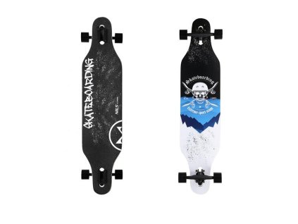 Nils Extreme Longboard Wood Skull