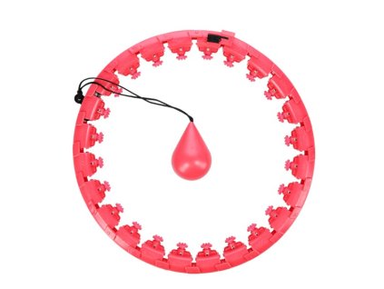 Masszázs hula hoop karika súlyokkal HMS FH01