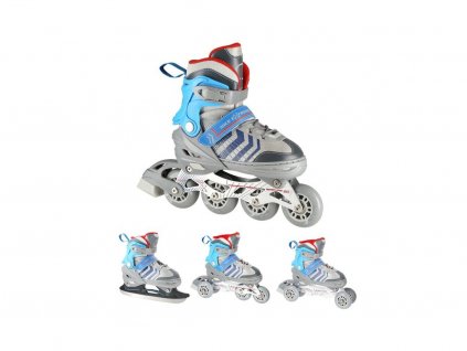 NILS EXTREME 4in1 NH18192 korcsolya szürke-kék