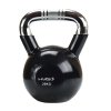 HMS KTC20 Kettlebell krómozott markolattal 20 kg fekete