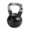 HMS KTC12 Kettlebell krómozott markolattal 12 kg fekete