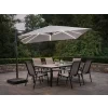 Garden Line ROMA kerti napernyő LED világítással 3 x 4 m