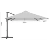 Garden Line ROMA kerti napernyő 3 x 3 m