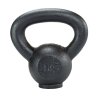 Öntöttvas kettlebell gumitalppal HMS KGP 04