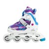 Detské kolieskové korčule Nils Extreme NA 1160 A fialové (Veľkosť L (39-42))