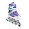 Detské kolieskové korčule Nils Extreme NA 1160 A fialové (Veľkosť L (39-42))
