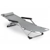 ModernHome ZRL010F szürke összecsukható nyugágy 2in1