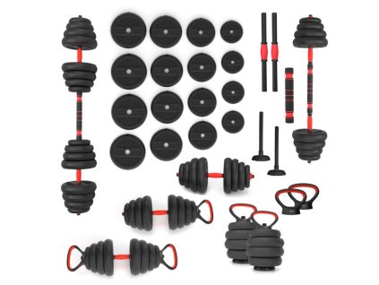 Sada činiek HMS SGN130 PRO 6v1 30 Kg