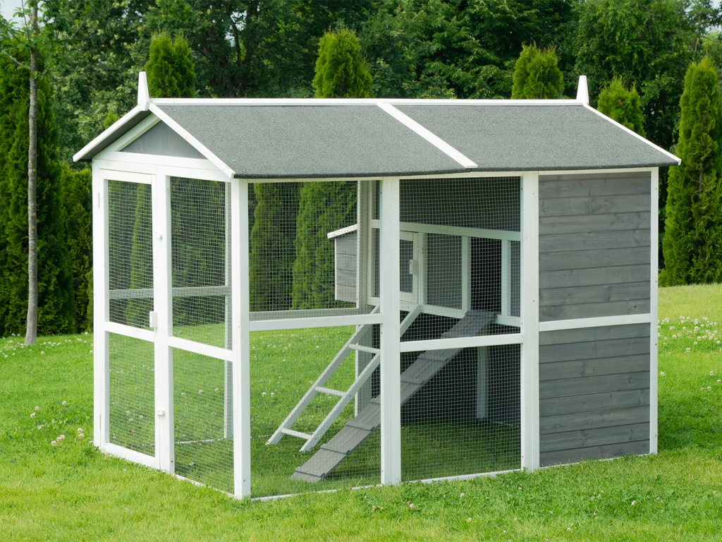 MyAnimal kurín MH-15 - 191,5 x 151,0 x 147,5 cm Farba: šedá
