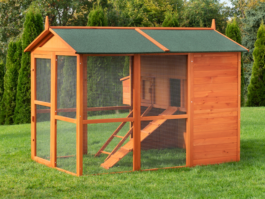 MyAnimal kurín MH-15 - 191,5 x 151,0 x 147,5 cm Farba: hnedá