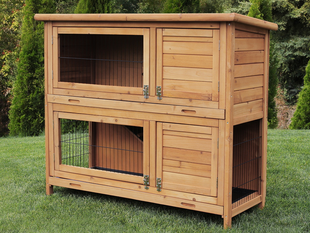 MyAnimal králikáreň MH-20 - 120 x 51 x 105 cm Farba: hnedá