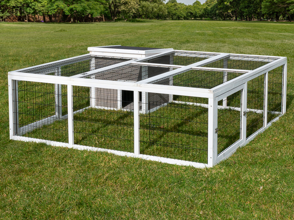 MyAnimal králikáreň MH-08 - 160,0 x 160,0 x 51,0 / 55,9 cm