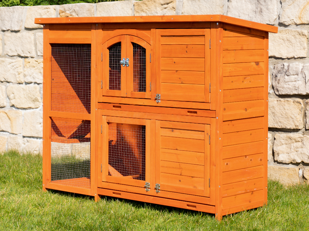 MyAnimal králikáreň MH-02 -140,0 x 48,0 x 108,0 cm Farba: hnedá
