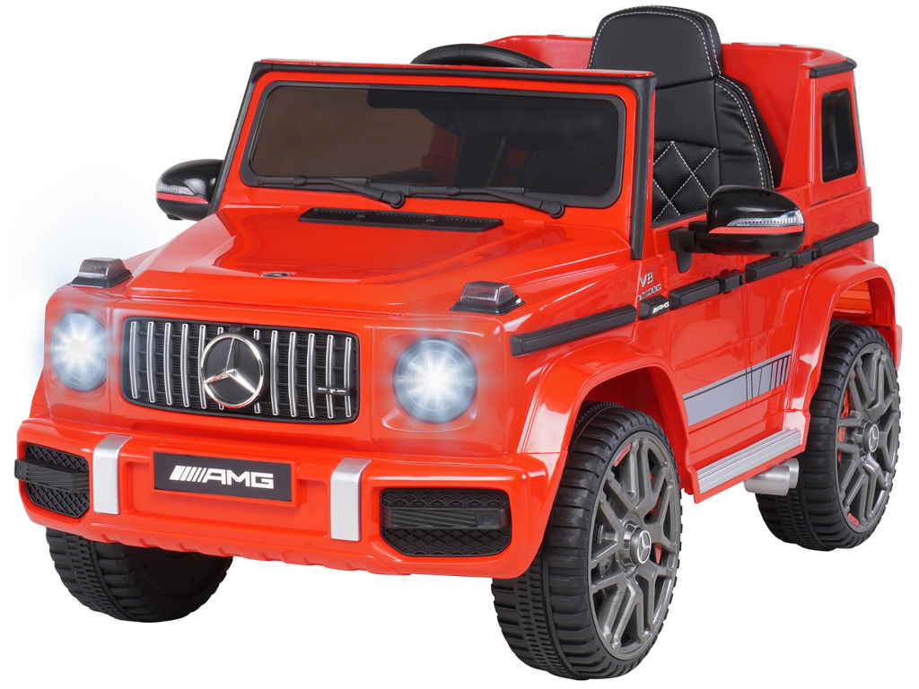 Detské elektrické autíčko Mercedes G63 AMG Farba: červená
