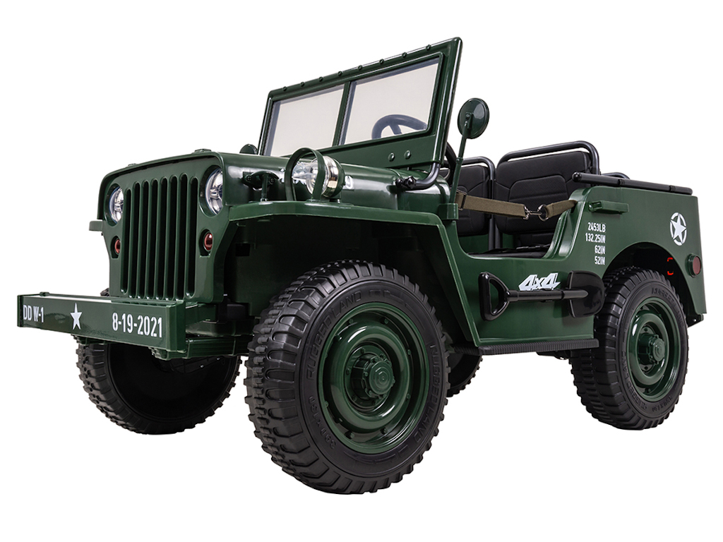 Detské elektrické auto Jeep Willys 4WD 4x4