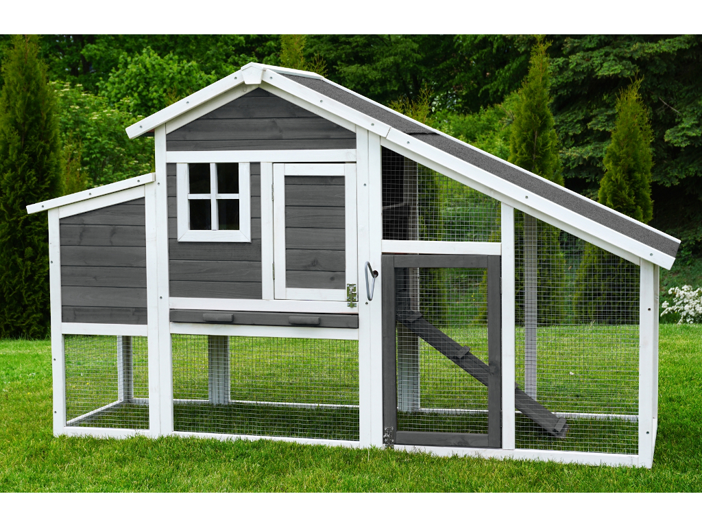 MyAnimal kurín MH-32 2.0 - 186 x 62 x 114 cm Farba: šedá