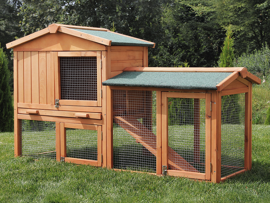 MyAnimal králikáreň MH-03 2.0 - 147 x 53 x 85 cm Farba: hnedá