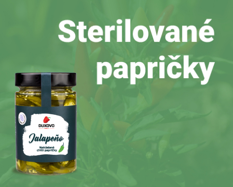 Sterilované papričky