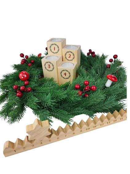 Vianočný venček a advent