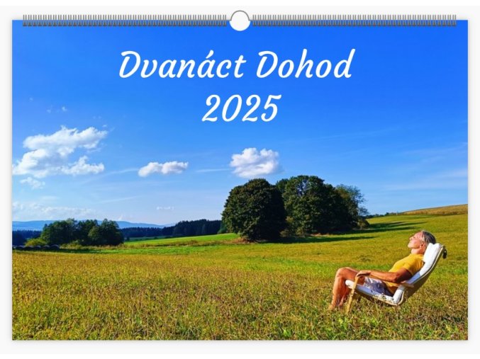 Motivační kalendář Dvanáct dohod 2025