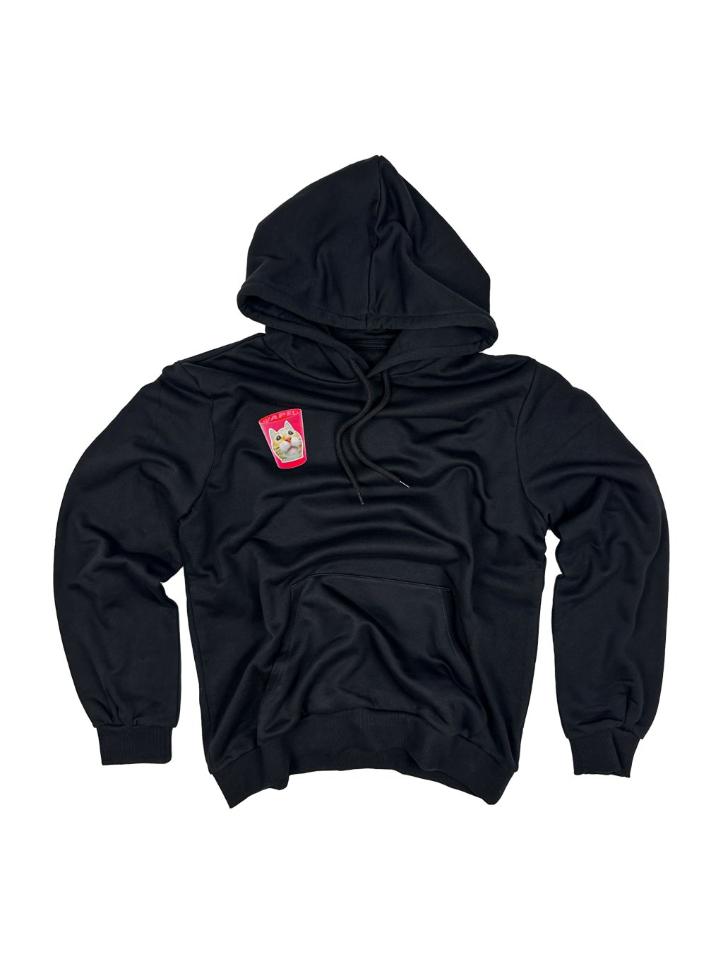 Mikina kočička - Černá