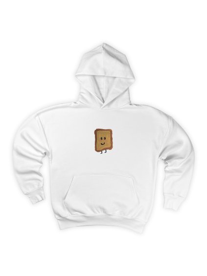 Mikina Ručně malovaný toast s arašídovým máslem od Toma