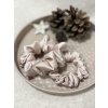 Pudrovka MINI | Saténová scrunchie