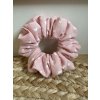 Srdíčka růžová | Bavlněná scrunchie