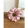 Srdíčka růžová | Bavlněná scrunchie