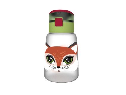 Lahev na pití 430 ml - kočička, dinosaur, liška a zajíček | Hurá kolekce, Jiri Models
