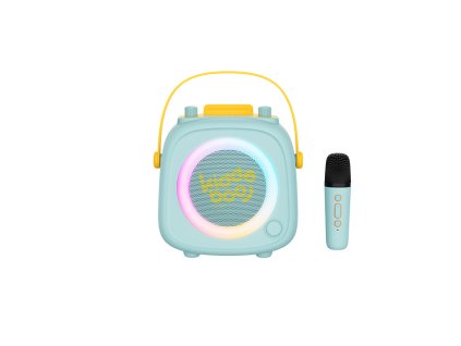 kb23028mnt bluetooth karaoke set mikrofon a reproduktor kidsvoice mint 01
