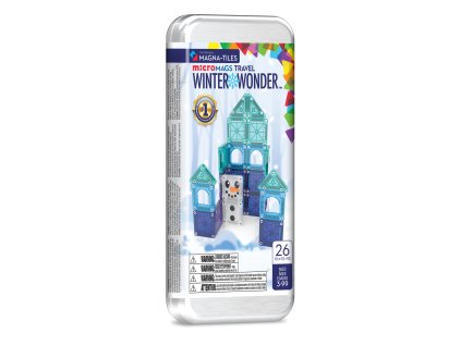 mt 254026ww magneticka stavebnica micromags winter wonderland travel set 26 dielov