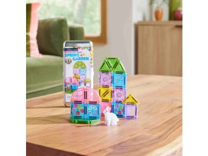 mt 264024sg magneticka stavebnica micromags spring garden travel set 24 dielov 2
