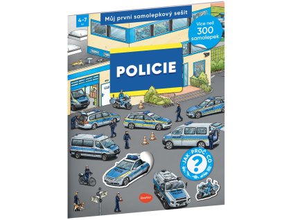 muj prvni samolepkovy sesit policie 674038 44