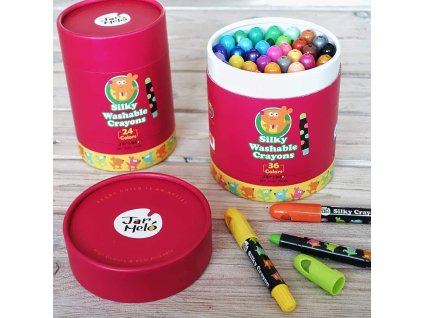 36 silky crayons 2