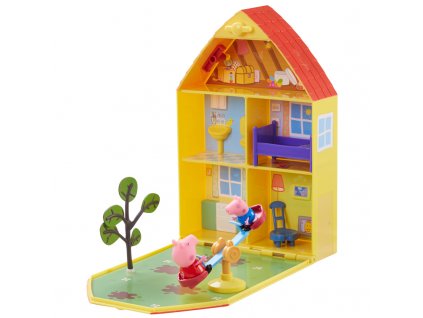 PEP06156 Peppa domek z ogrodem+akcesoria+figurka (4)