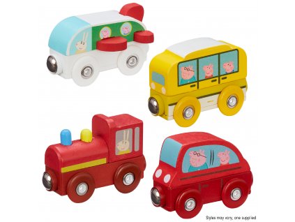 07215 Peppa Pig Wooden Mini Vehicles CPS