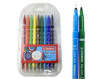 stabilo trio 2in1 10