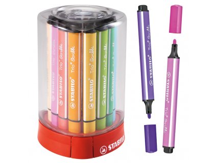 STABILO Trio Scribbi 12pcs deskset nahled
