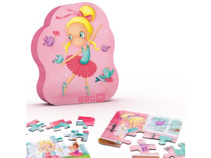 puzzle evolutivo bailarina 4 en 1
