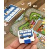 Autobusy: Nastupovat, vystupovat - hra na sčítání a odčítání| Orchard toys