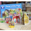 Tři malá prasátka - postavte 3D domečky, než je vlk sfoukne | Orchard toys