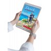 BookBrushImage3D woman with watch holding ipad