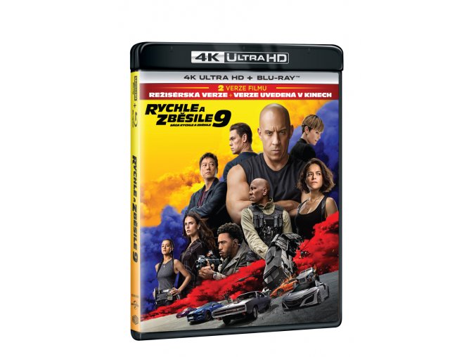 rychle a zbesile 9 2blu ray uhd bd puvodni a reziserska verze 3D O