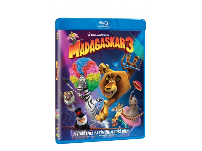 madagaskar 3 blu ray 3D O