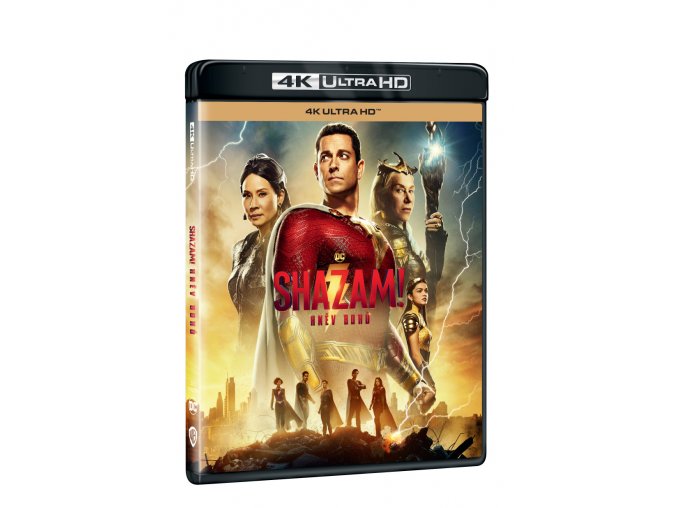 shazam hnev bohu blu ray uhd 3D O